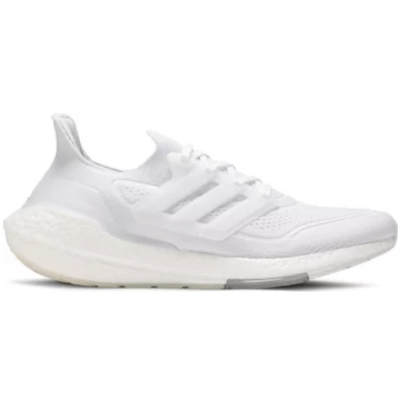 Nwt Adidas Ultraboost 21 triple white FY0379 running shoes